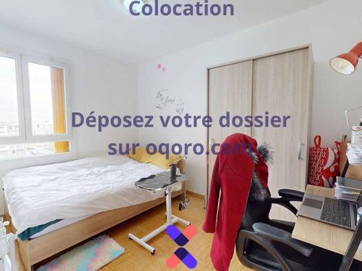 Colocation à louer 484 € 5 pièces 4 chambres 77 m² 5ème étage Les Minguettes-Charles Perrault Vénissieux 69200