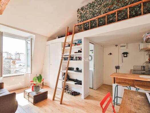 Appartement à vendre 352 000 € 2 pièces 1 chambre 31,61 m² 6ème étage Batignolles-Cardinet Paris 17ème arrondissement 75017