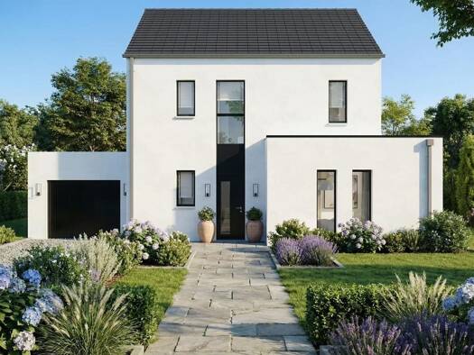 Terrain avec maison neuve à vendre 367 610 € 4 pièces 3 chambres 96 m² 400 m² de terrain Lorry-lès-Metz 57050