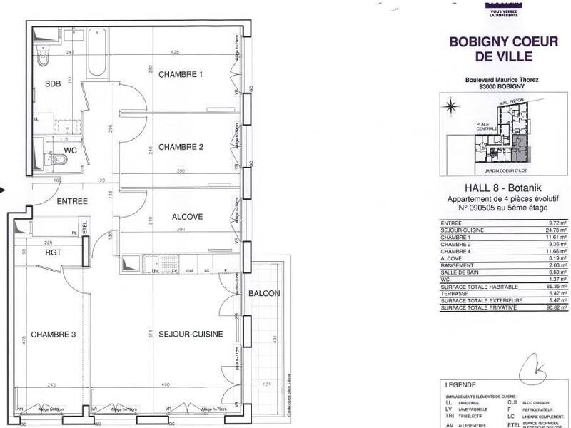 Maison à louer, 85m², BOBIGNY