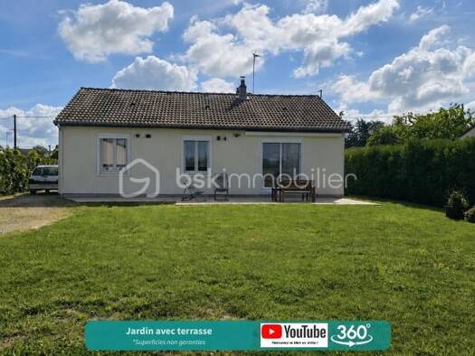 Maison de plain-pied à vendre 235 000 € 4 pièces 3 chambres 86,12 m² Chevilly 45520