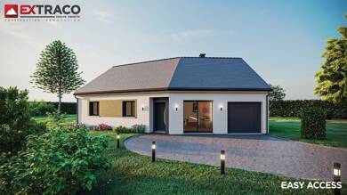 Maison de plain-pied à vendre 237 000 € 4 pièces 3 chambres 85 m² 805 m² de terrain Ganzeville 76400
