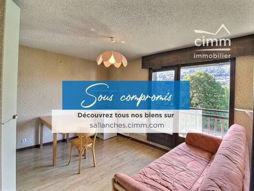 Appartement à vendre 129 000 € 2 pièces 1 chambre 31,7 m² Étage 3/4 Saint Martin Sallanches 74700