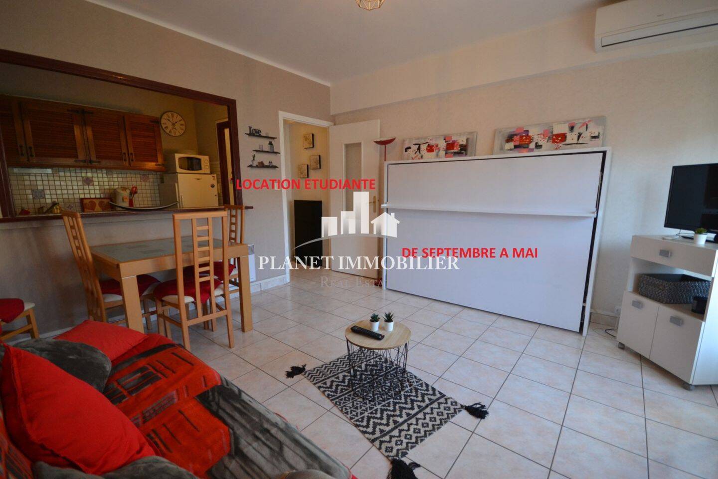 Maison à louer, 28m², JUAN LES PINS