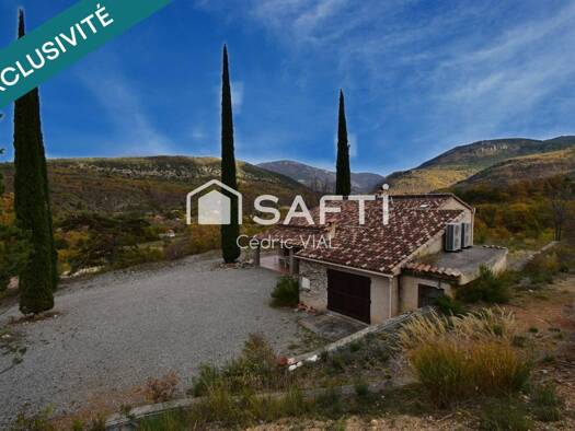 Maison à vendre 395 000 € 6 pièces 4 chambres 190 m² 18 238 m² de terrain Estoublon 04270