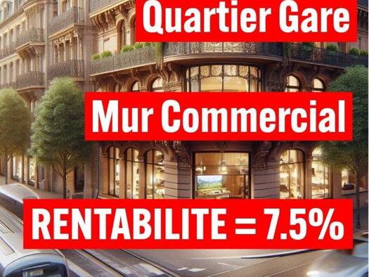 Local commercial à vendre 257 520 € 66 m² de surface de vente Poincare Est Strasbourg 67000