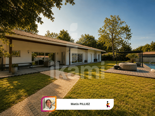 Maison à vendre 599 000 € 6 pièces 5 chambres 180 m² 2 521 m² de terrain Salles 33770