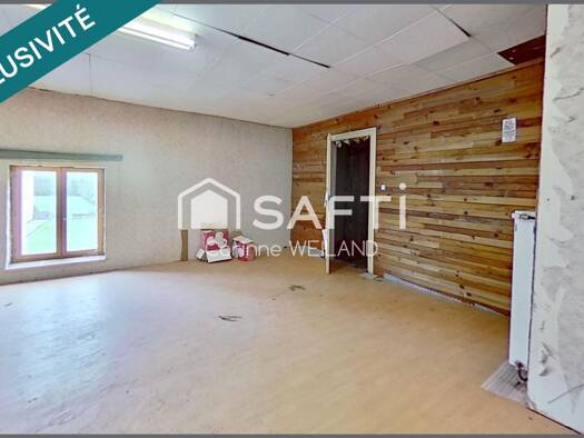 Maison à vendre 55 000 € 6 pièces 3 chambres 141 m² 216 m² de terrain Many 57380