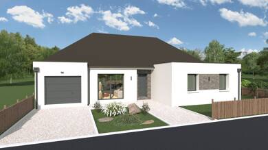 Terrain avec maison neuve à vendre 339 500 € Centre Ville-Pommiers Chambray-Lès-Tours 37170