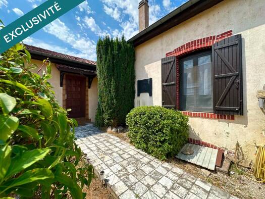 Maison de plain-pied à vendre 199 000 € 6 pièces 3 chambres 150 m² 560 m² de terrain Bouxières-aux-Dames 54136