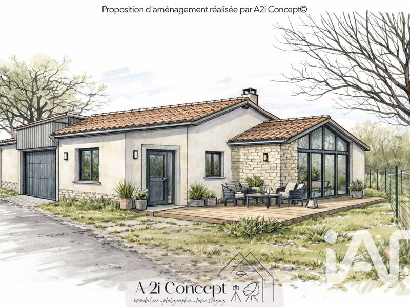 Maison à vendre, 87m², LA REMAUDIERE