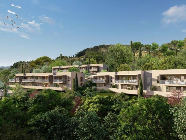 Appartement à vendre - neuf 332 000 € 3 pièces 66 m² 1er étage Gilette 06830