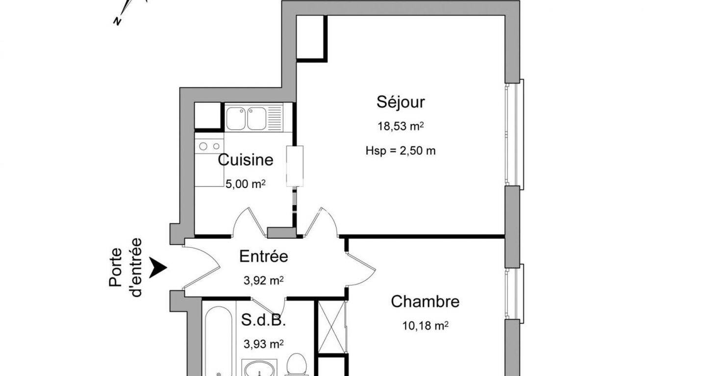 Maison à louer, 42m², LEVALLOIS PERRET