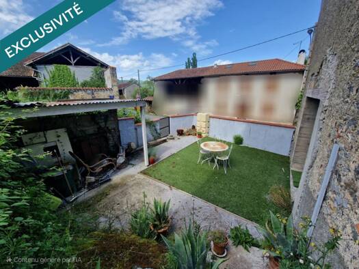 Maison à vendre 112 000 € 3 pièces 2 chambres 79 m² 200 m² de terrain Aspet 31160
