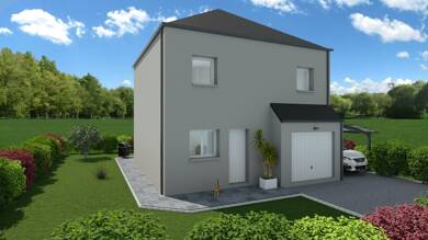 Terrain avec maison neuve à vendre 230 000 € Sénoville 50270