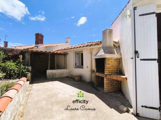 Maison de plain-pied à vendre 184 000 € 3 pièces 2 chambres 63 m² 225 m² de terrain Agglomeration-Nord Est Talmont-Saint-Hilaire 85440