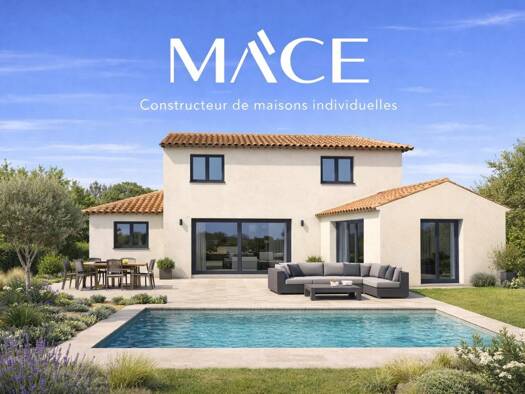 Terrain avec maison neuve à vendre 312 000 € 6 pièces 5 chambres 100 m² 505 m² de terrain Langlade 30980