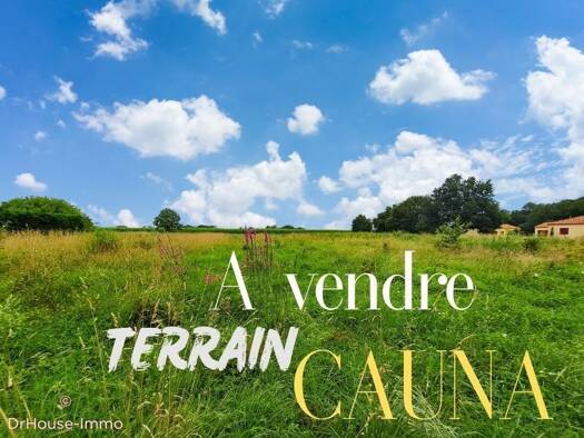 Terrain constructible à vendre 31 000 € 1 228 m² de terrain Cauna 40500