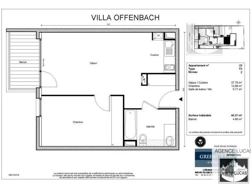 Maison à louer, 46m², VILLEMOMBLE