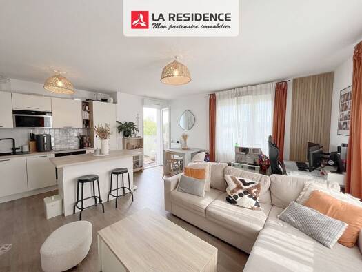 Appartement à vendre 229 000 € 3 pièces 2 chambres 59 m² Étage 2/4 Bellevues-Liesse Saint-Ouen-l'Aumône 95310