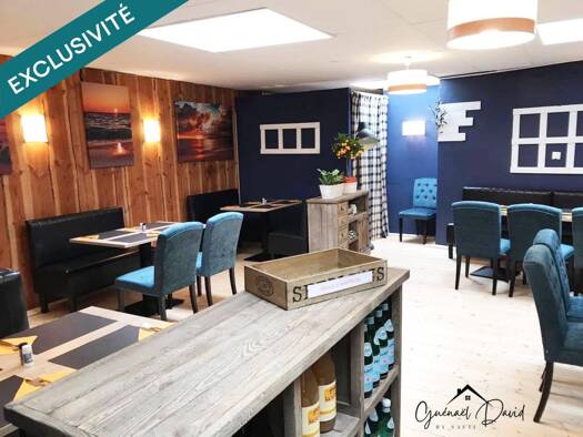Restaurant à vendre Fonds de commerce 133 400 € 120 m² d'espace de restauration Centre Ville Saint-Pol-de-Léon 29250