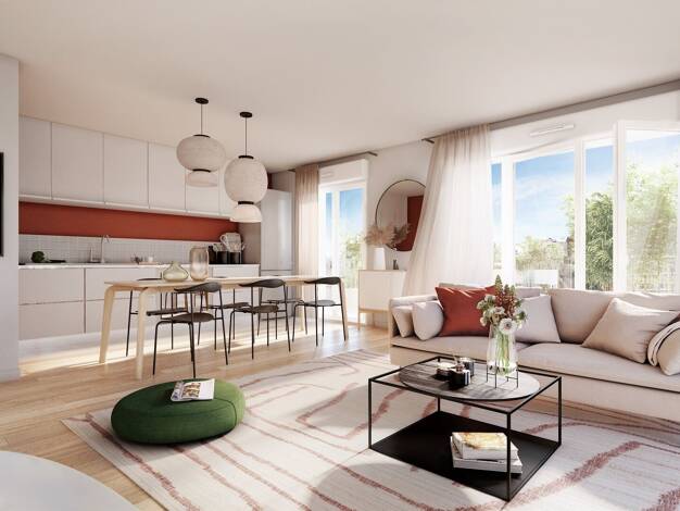 Appartement à vendre - neuf 162 646 € 1 pièce 26,4 m² 1er étage dès le 30/09/2027 Scarron Fontenay-aux-Roses 92260