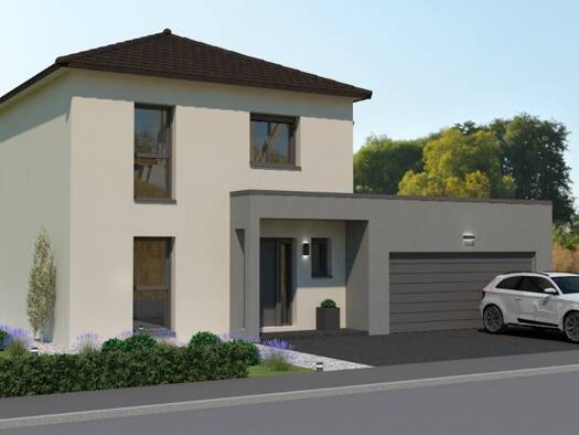 Terrain avec maison neuve à vendre 339 000 € 4 pièces 4 chambres 120 m² 368 m² de terrain Villers-la-Montagne 54920