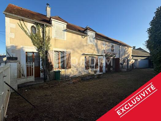 Maison à vendre 99 900 € 6 pièces 3 chambres 120 m² 3 610 m² de terrain Thury 89520