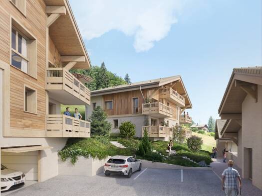 Appartement à vendre - neuf 392 000 € 3 pièces 2 chambres 64,4 m² dès le 30/06/2028 Saint-Jean-de-Sixt 74450