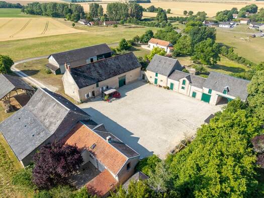 Maison à vendre 490 000 € 7 pièces 10 chambres 365 m² 74 000 m² de terrain Lissay-Lochy 18340