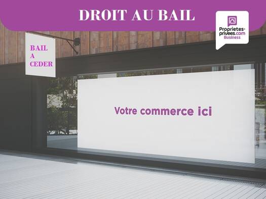 Local commercial avec bail commercial 700 € 47 m² de surface de vente Méan Penhöet Saint-Nazaire 44600