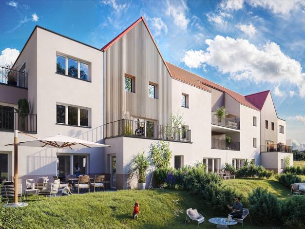 Appartement à vendre - neuf 152 900 € 2 pièces 1 chambre 40 m² dès le 30/09/2027 Mittelschaeffolsheim 67170