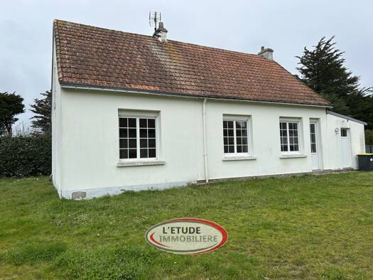 Maison de plain-pied à vendre 268 500 € 4 pièces 3 chambres 97,52 m² 498 m² de terrain Saint-André-des-Eaux 44117