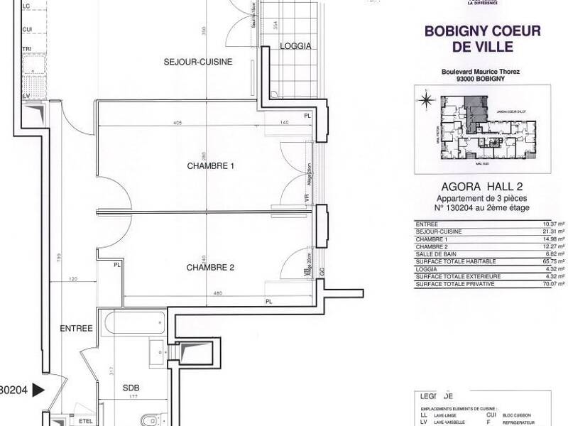Maison à louer, 65m², BOBIGNY