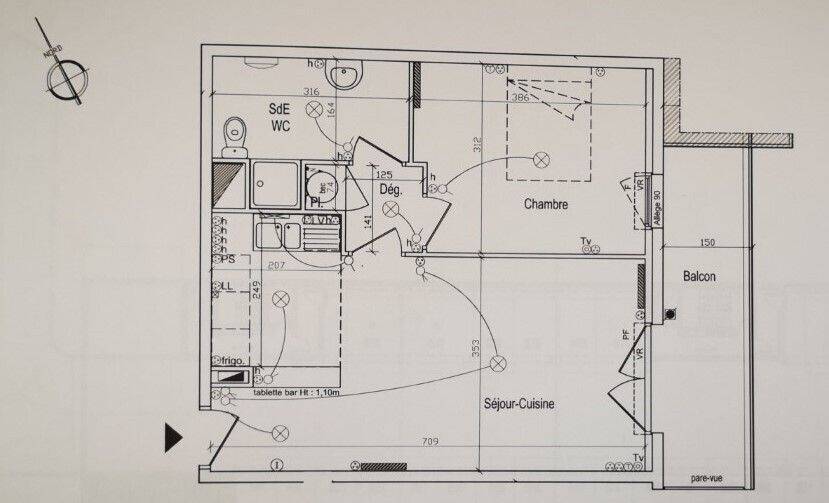 Maison à louer, 46m², SAINT NAZAIRE