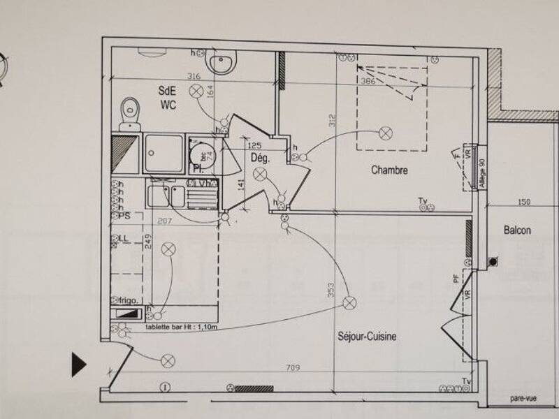 Maison à louer, 46m², SAINT NAZAIRE