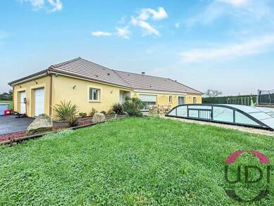 Maison de plain-pied à vendre 298 920 € 5 pièces 4 chambres 137 m² 5 419 m² de terrain La Souterraine 23300