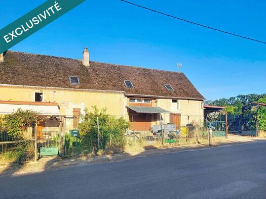 Maison à vendre 120 000 € 3 pièces 2 chambres 70 m² 675 m² de terrain Lalheue 71240