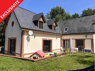 Maison de plain-pied à vendre 390 000 € 7 pièces 5 chambres 205 m² 2 000 m² de terrain Criquetot l Esneval 76280