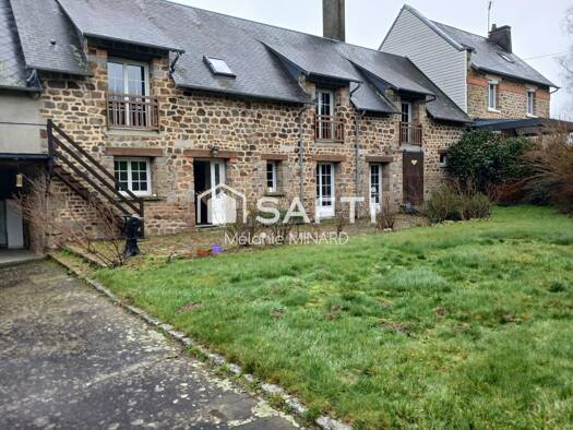 Maison à vendre 212 000 € 5 pièces 4 chambres 194 m² 4 940 m² de terrain La Geroudiere Flers 61100