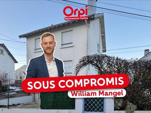Maison à vendre 129 000 € 4 pièces 3 chambres 83 m² 400 m² de terrain Vierge-Sud Est Épinal 88000