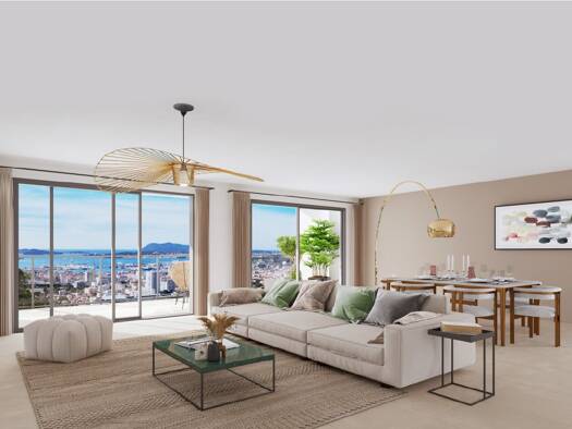 Appartement à vendre - neuf 151 000 € 1 pièce 26,4 m² dès le 30/06/2027 Le Faron-Fort-Rouge Toulon 83200