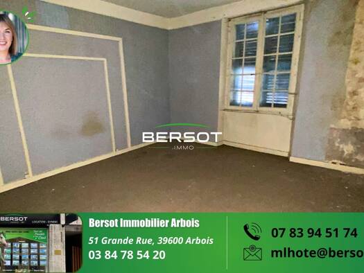 Immeuble à vendre 30 000 € 105 m² Salins les Bains 39110