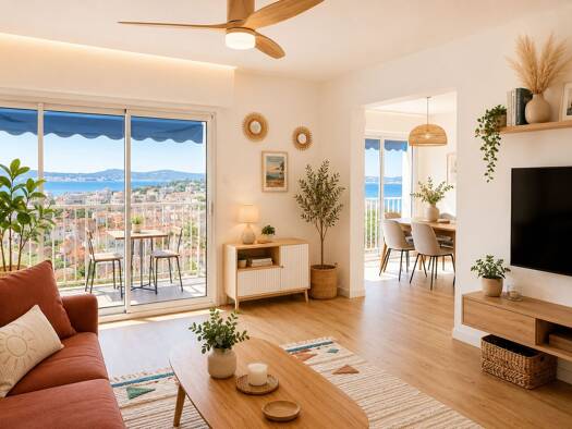 Appartement à vendre 395 000 € 4 pièces 2 chambres 80 m² Étage 18/20 Mourillon-Centre Toulon 83000