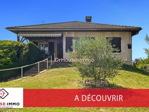 Maison de plain-pied à vendre 329 000 € 5 pièces 3 chambres 136 m² 888 m² de terrain Fareins 01480