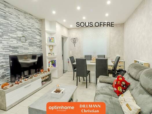 Maison à vendre 172 700 € 4 pièces 67 m² Algrange 57440