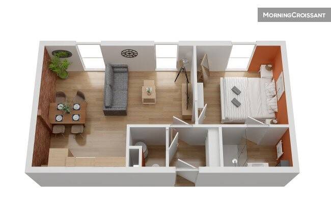 Maison à louer, 35m², SAINT NAZAIRE