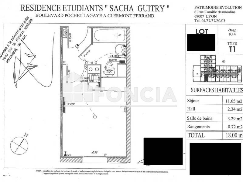 Maison à vendre, 18m², CLERMONT FERRAND