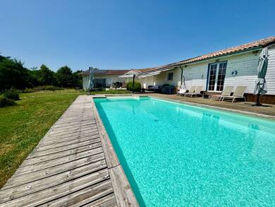 Maison de plain-pied à vendre 299 000 € 6 pièces 4 chambres 170 m² 2 024 m² de terrain Grenade sur l Adour 40270