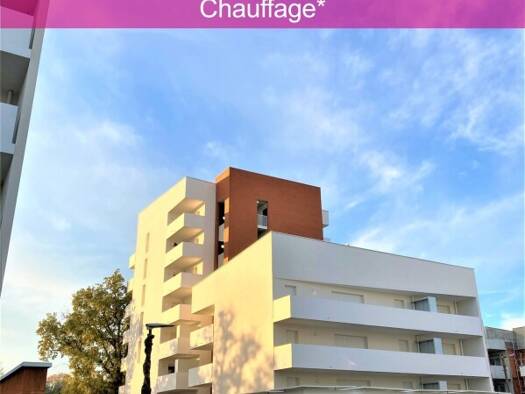 Appartement à louer 911 € 3 pièces 2 chambres 64,4 m² 4ème étage Montaudran - Lespinet Toulouse 31400